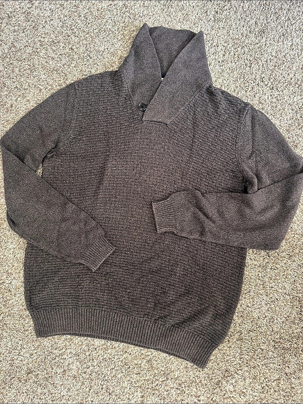 Joseph Abboud Men's Brown Turtleneck Sweater Size Large